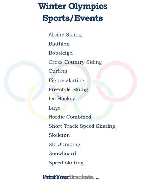 winter olympic games|Winter Olympic Games: Sports And Events .
